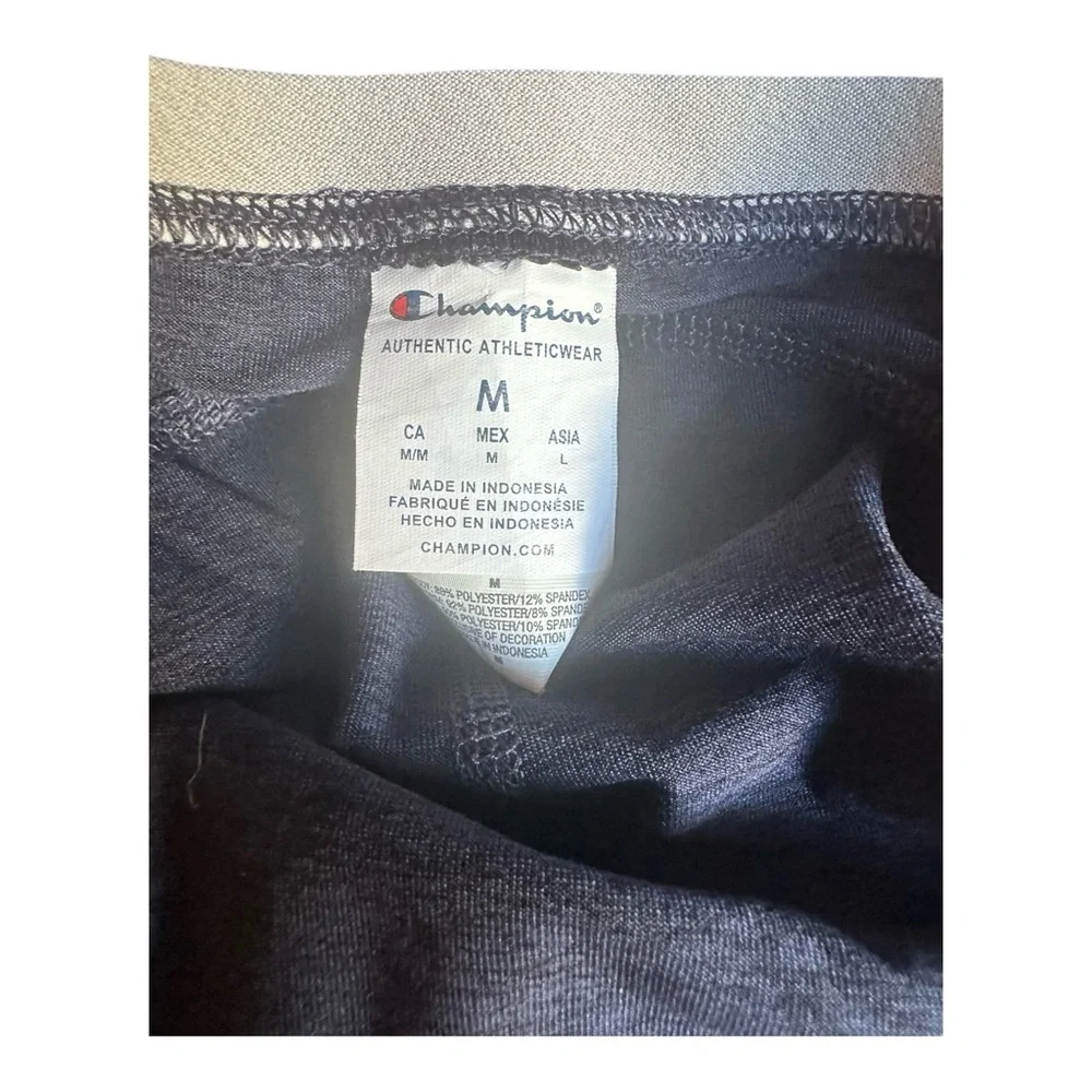 Champion Leggings Womens Size Medium Blue Crop Capri - Picture 6 of 7
